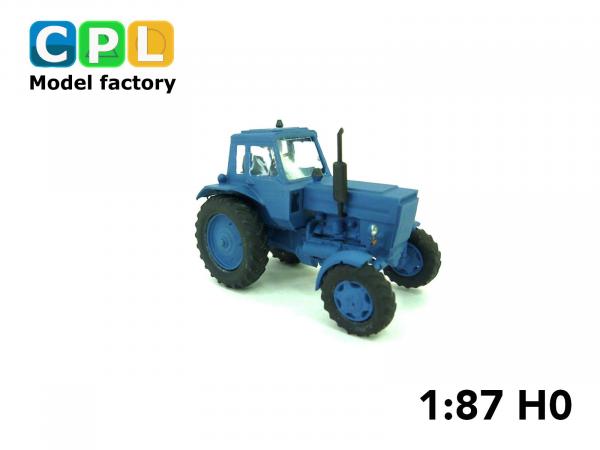 Traktor Belaruss MTS-82 kleine Kabine blau Bj 1978